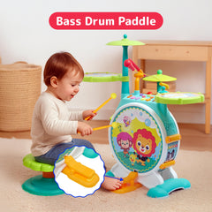 PREXTEX creative play drum set invites imaginative music sessions