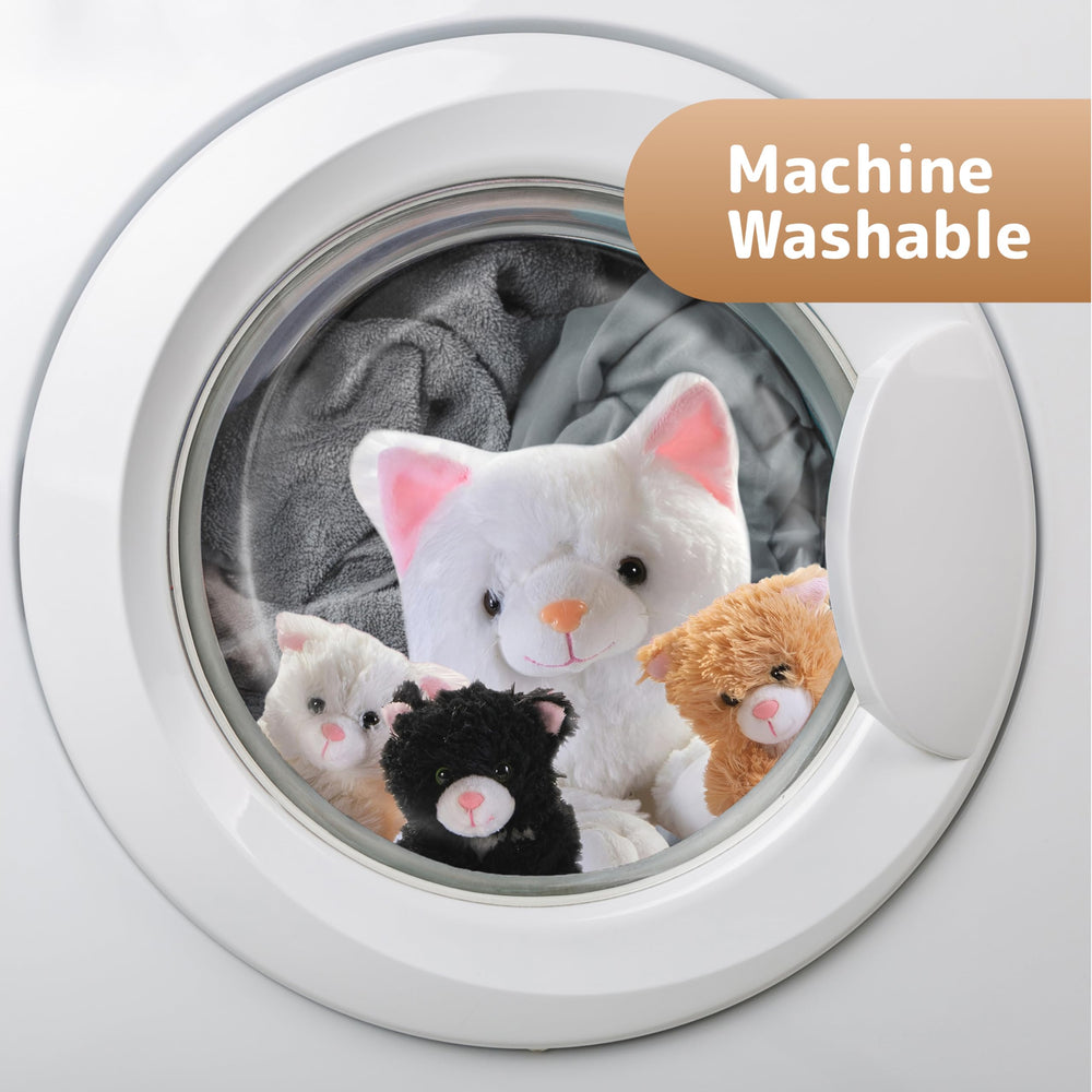 Washable fabric makes cleanup quick after cozy cuddle sessions.