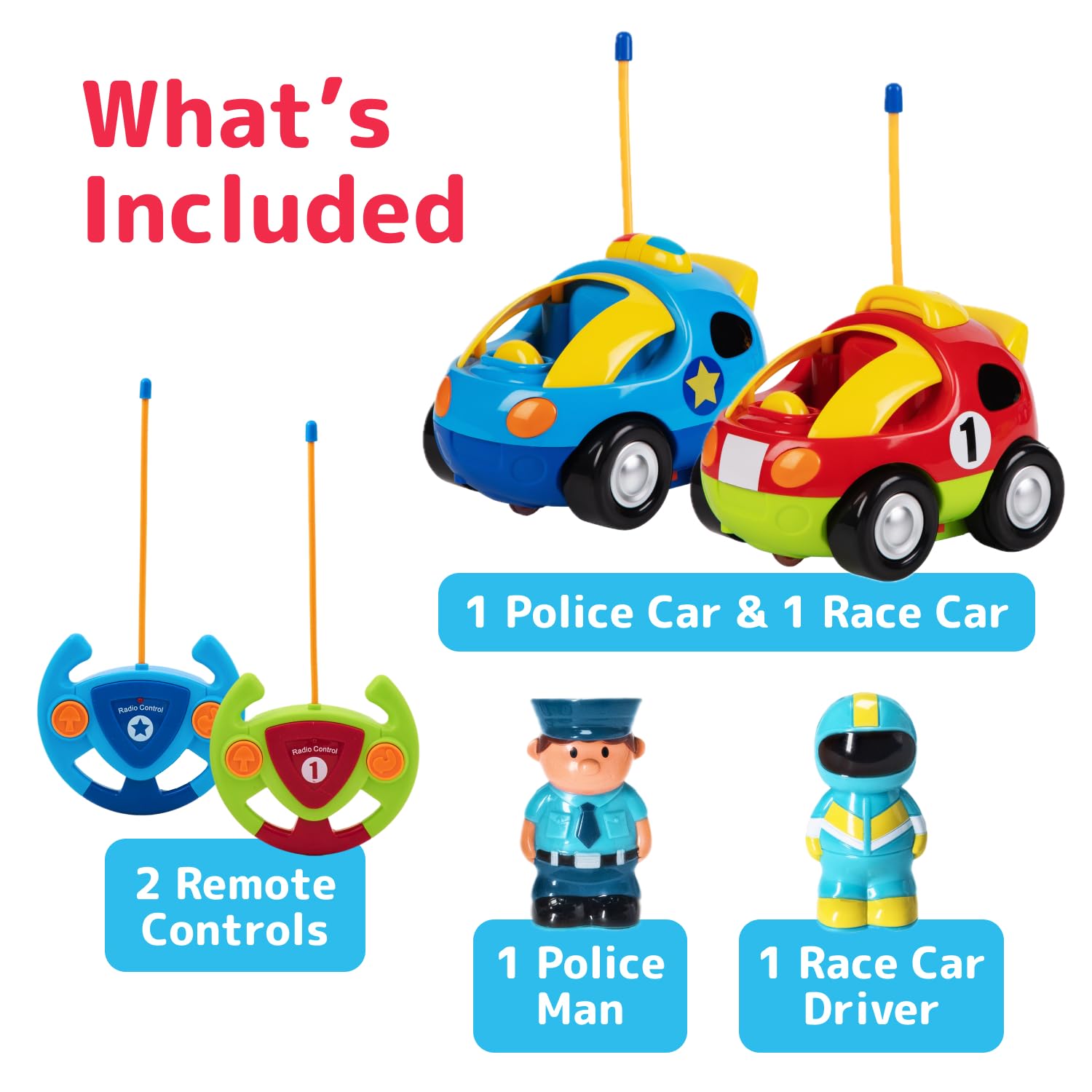 PREXTEX race car remote with lights and sounds for engaging racing.