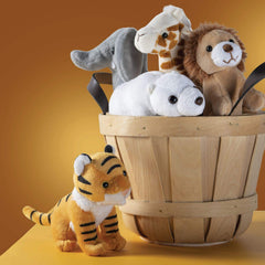 PREXTEX Safari Friends polar bear plush for cozy nighttime adventures