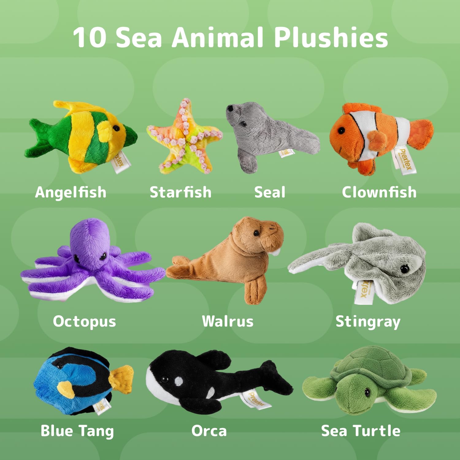 PREXTEX Nemo fish plush brightens bath time and storytelling