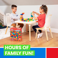 PREXTEX jumbo blocks offer easy grip and durable, long-lasting play.
