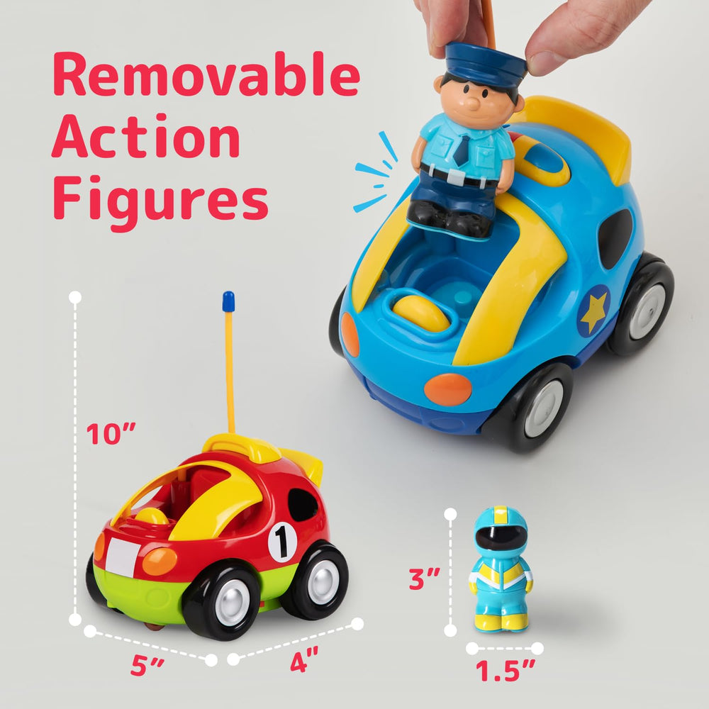 Realistic sirens and honking add excitement during playtime.