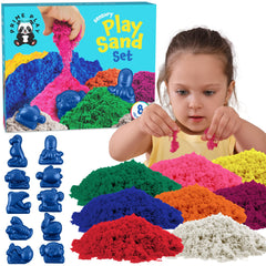 Prime Play Magic Sand eight-color palette shown for creative play.