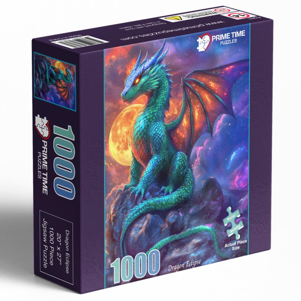 Prime Time Puzzles tight-fit pieces enable smooth section shifts during assembly.