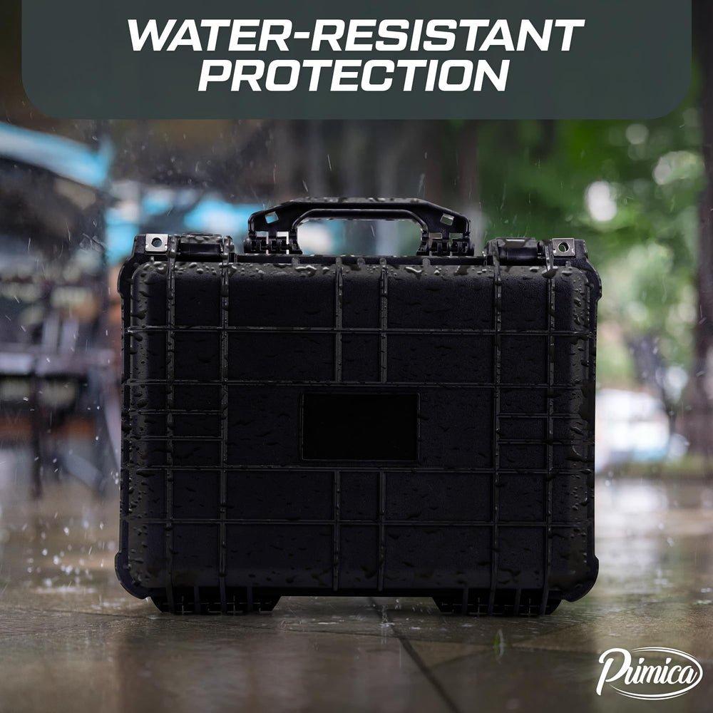 Primica rugged materials guard against dust and moisture during transport