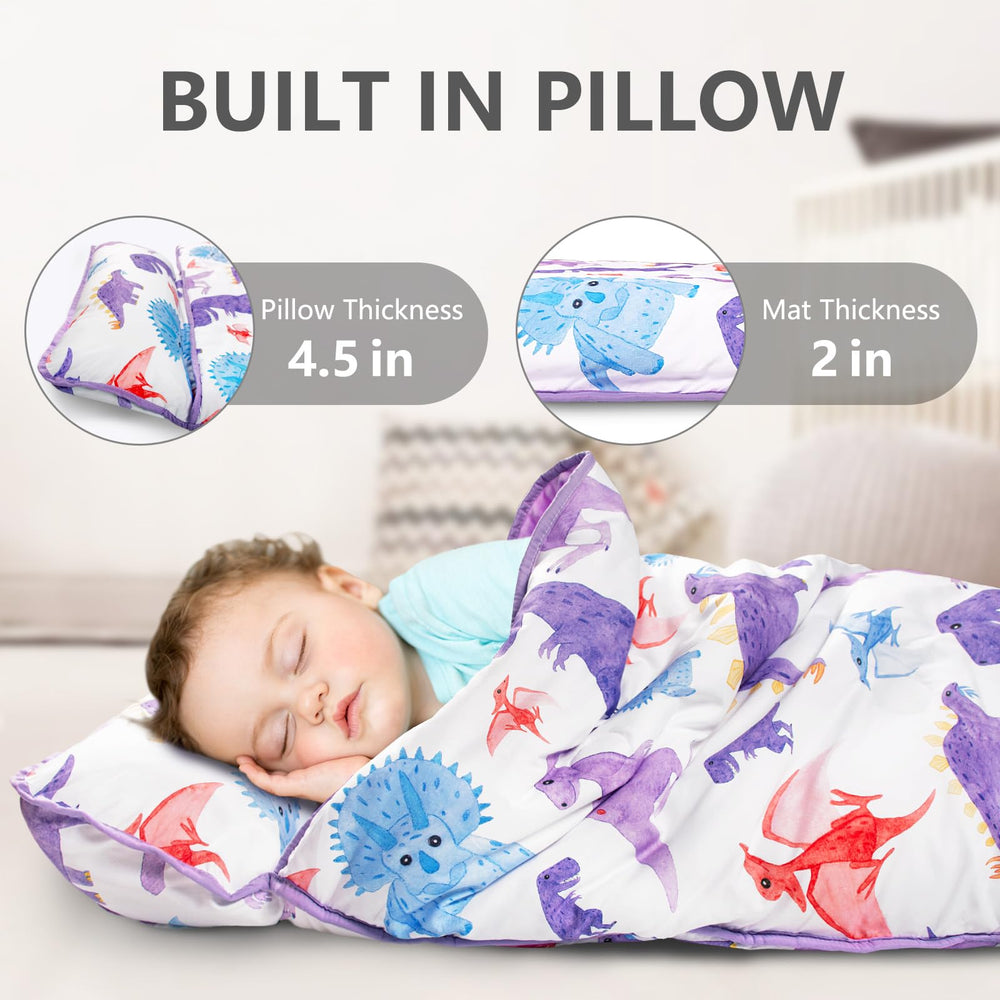 Primlect extra-large 55x35 nap mat showcasing ample space for toddlers