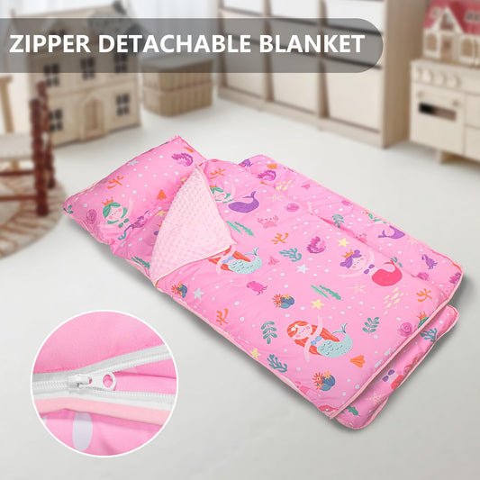 Primlect nap mat detachable blanket for versatile nap time and travel.