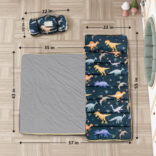 PRIMLECT nap mat with removable pillow for flexible naps.