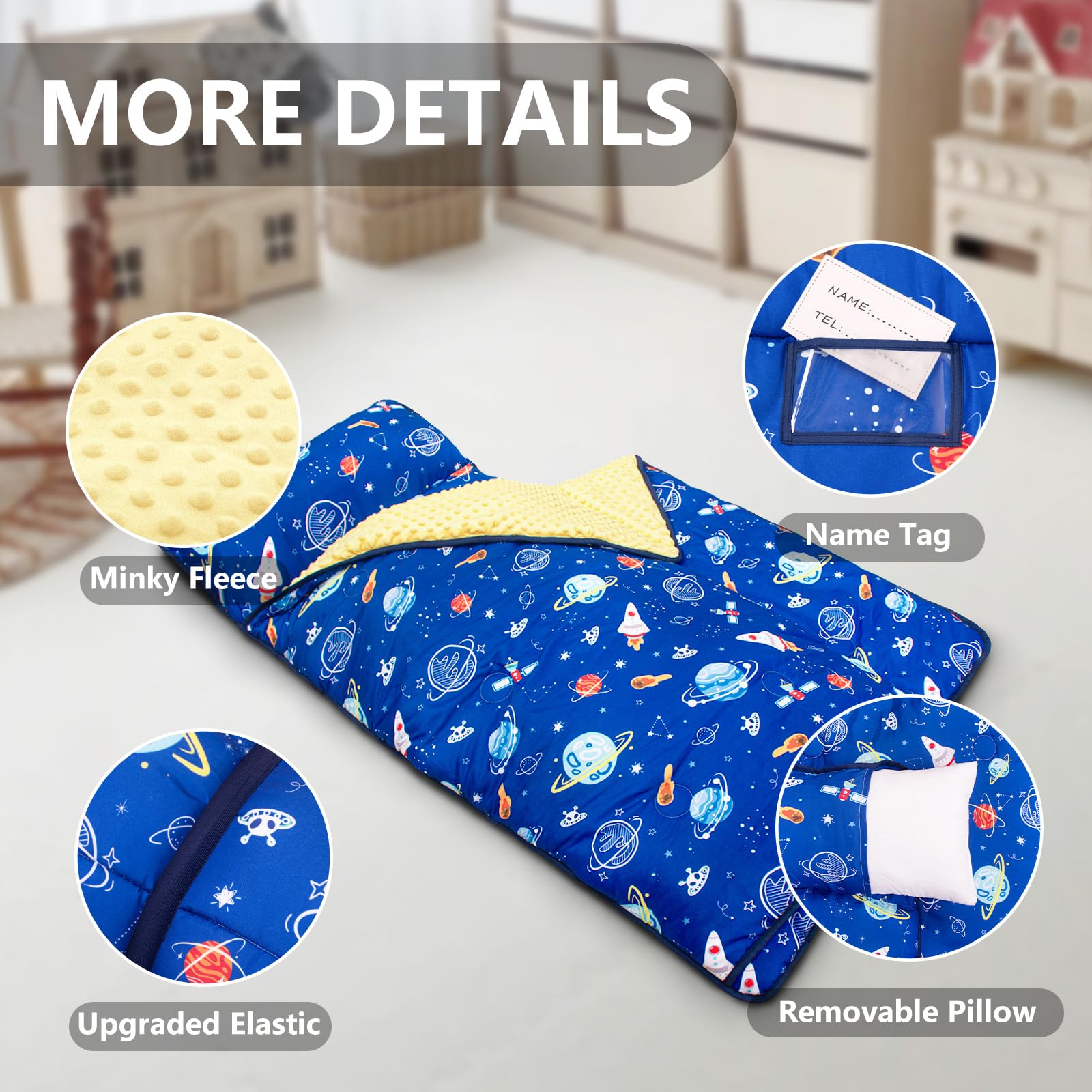 Primlect nap mat is machine washable for simple care