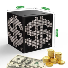 Primo Lines piggy bank locked slot design for no cheating.