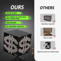 Primo Lines piggy bank stickers illustrate visual progress toward savings goals.
