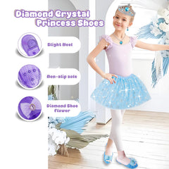 Princess jewelry including necklace and bracelets for completing outfits