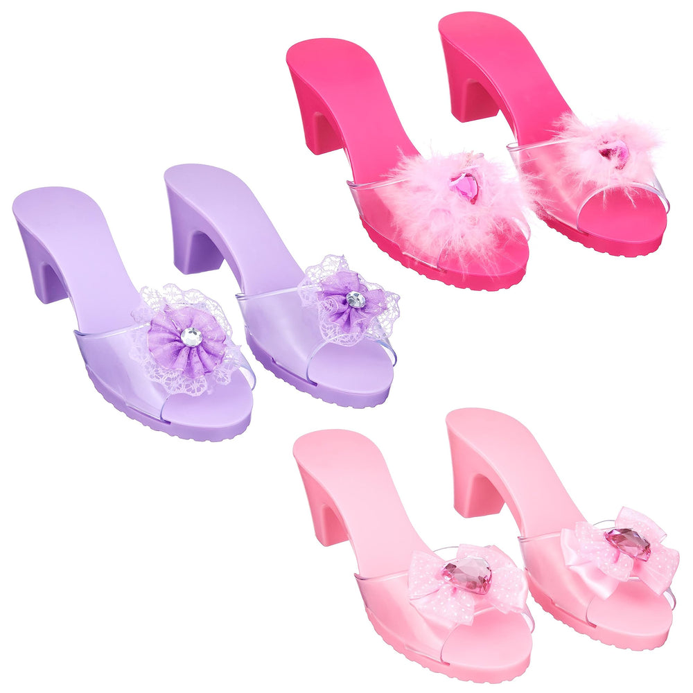 PRINCESS EXPRESSIONS lavender flower shoe for toddler dress-up