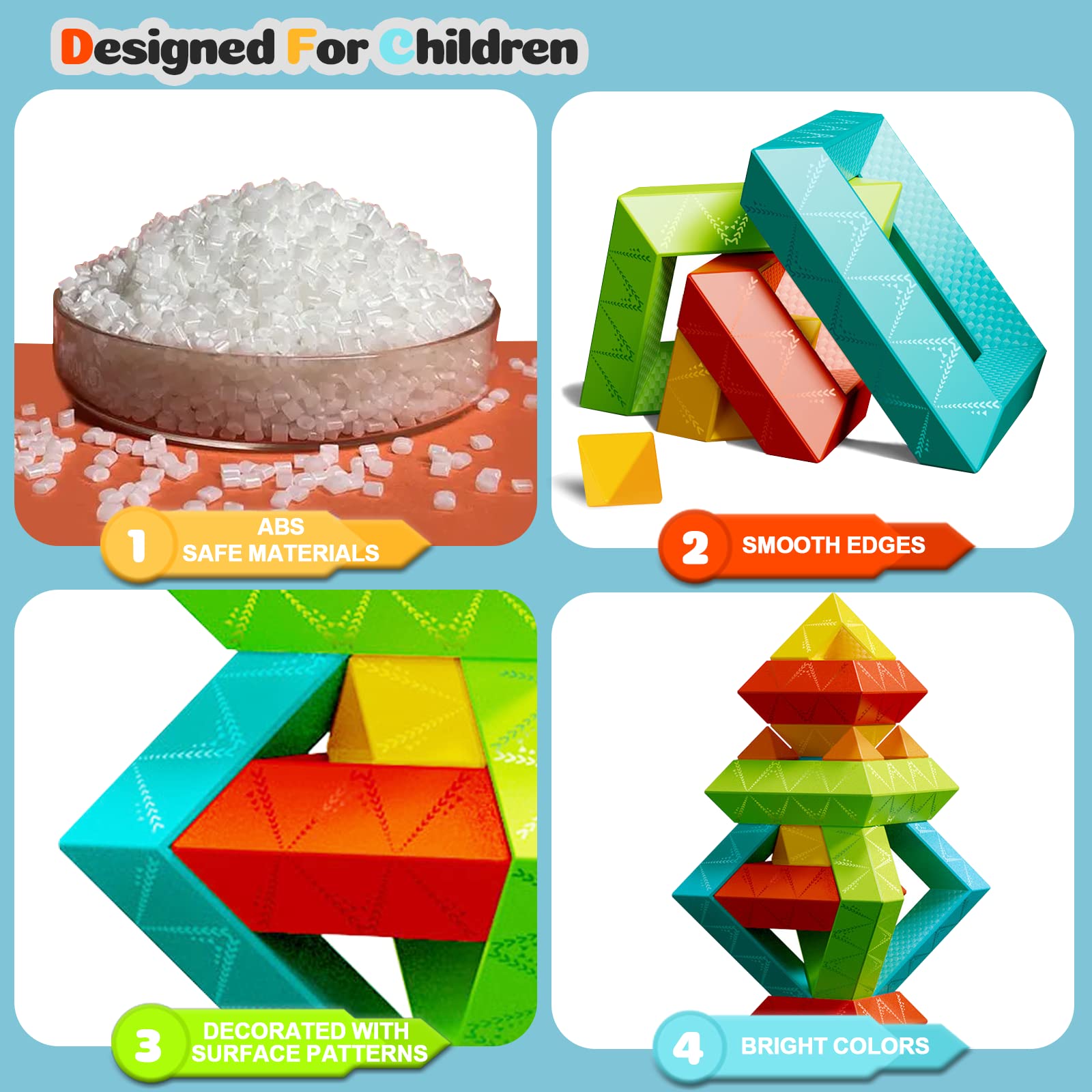 Prinlion blocks store neatly in a compact case for travel.