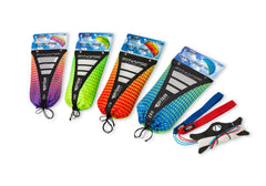 Prism Synapse 140 line winder included for quick, tangle-free wind-ups and travel ease.