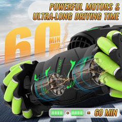 Pristar Gesture RC Car remote controller view for precise control.