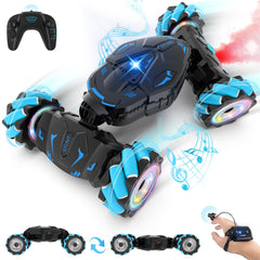 Pristar gesture-sensing car front view with vivid lights for enhanced play.