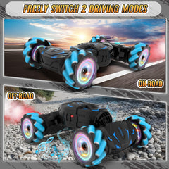 Pristar RC car 2-4GHz remote control highlight responsive steering for kids racing.
