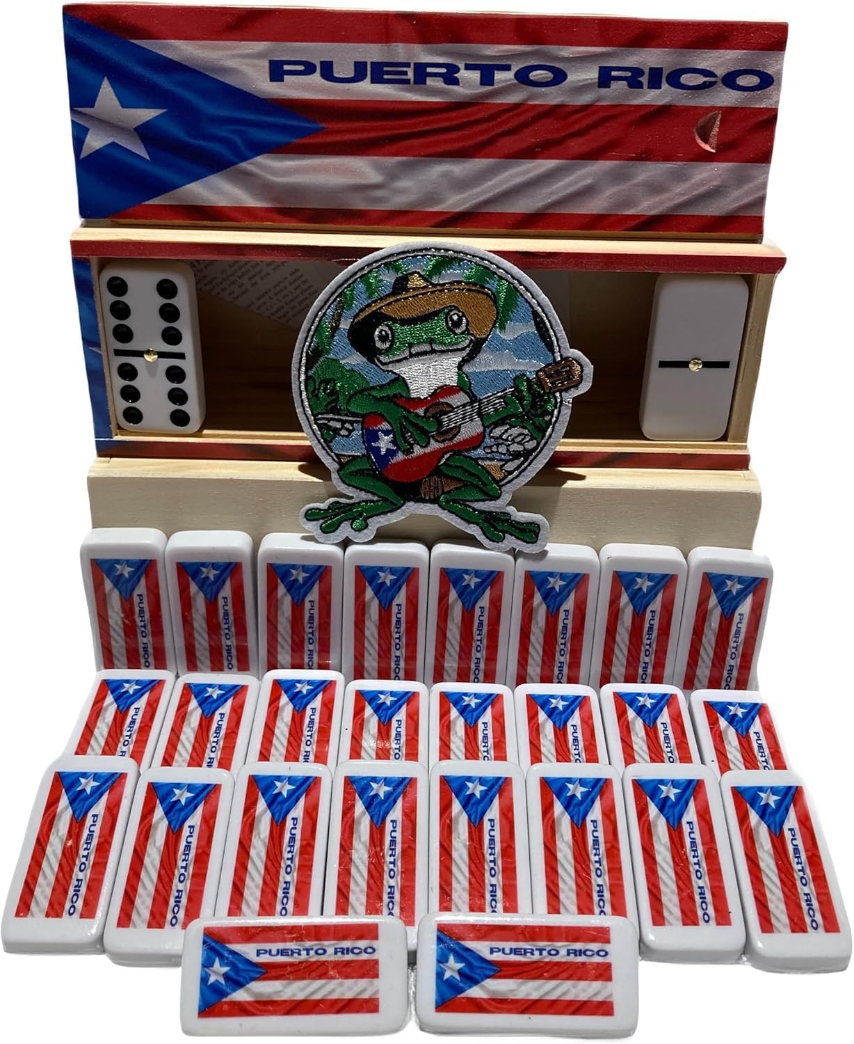 PRK 14 packaging with wooden box and lid open.