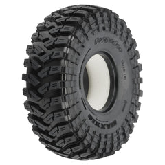 Pro-Line Trepador 1.9-inch tire tread close-up for rugged rock crawling.