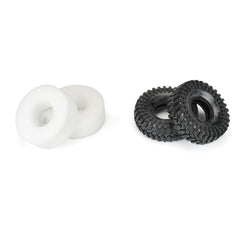 Pro-Line Trepador curved tread siping improves grip on loose dirt.