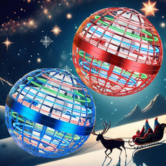 PRO STASH flying orb ball with LED lights for night play.
