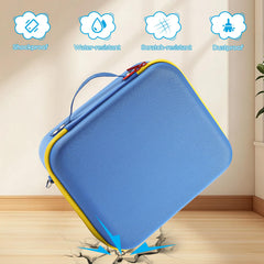 ProCase mesh pocket keeps books and characters organized and accessible.