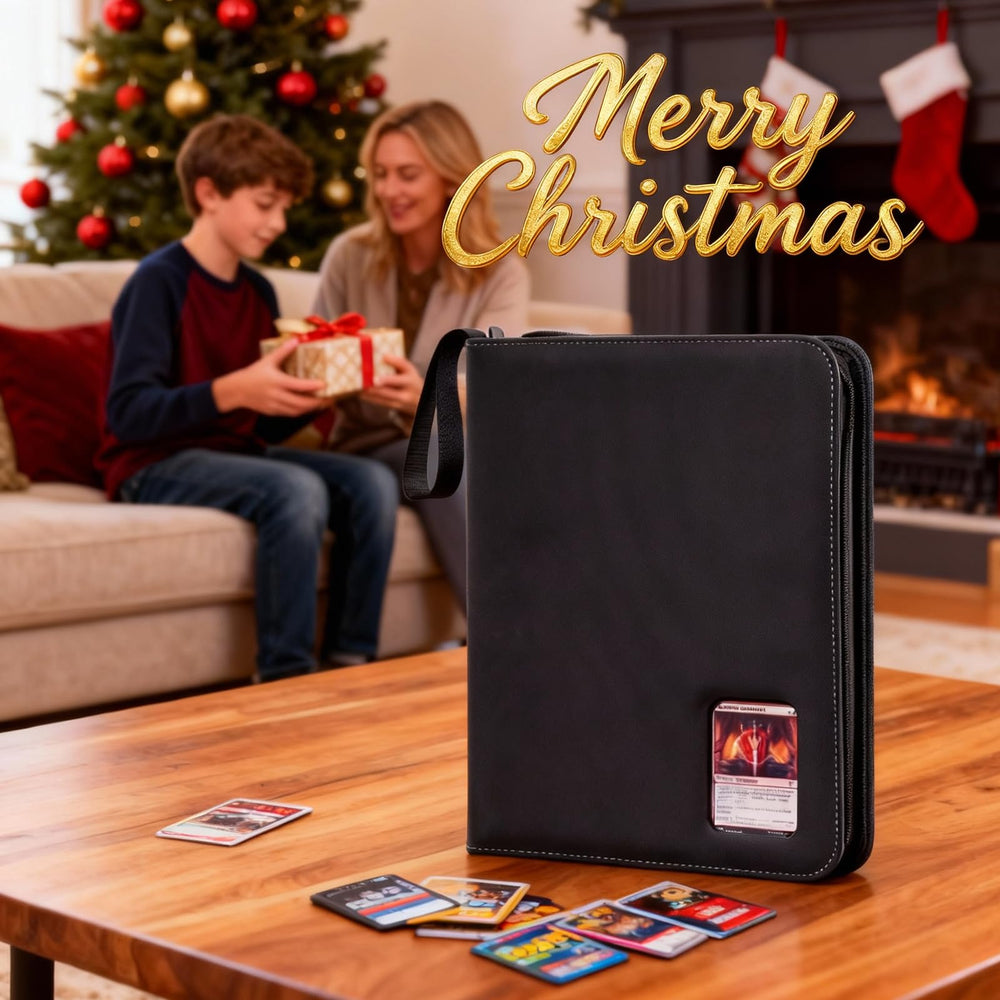 Gift-ready ProCase binder shown in packaging for card enthusiasts.