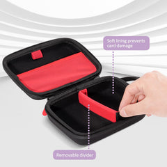 ProCase interior divider helps organize different card types for quick find.