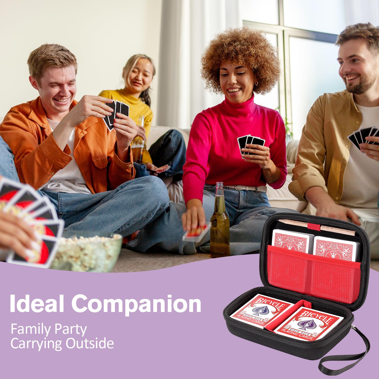 ProCase travel-ready case simplifies transporting games on trips and nights out.