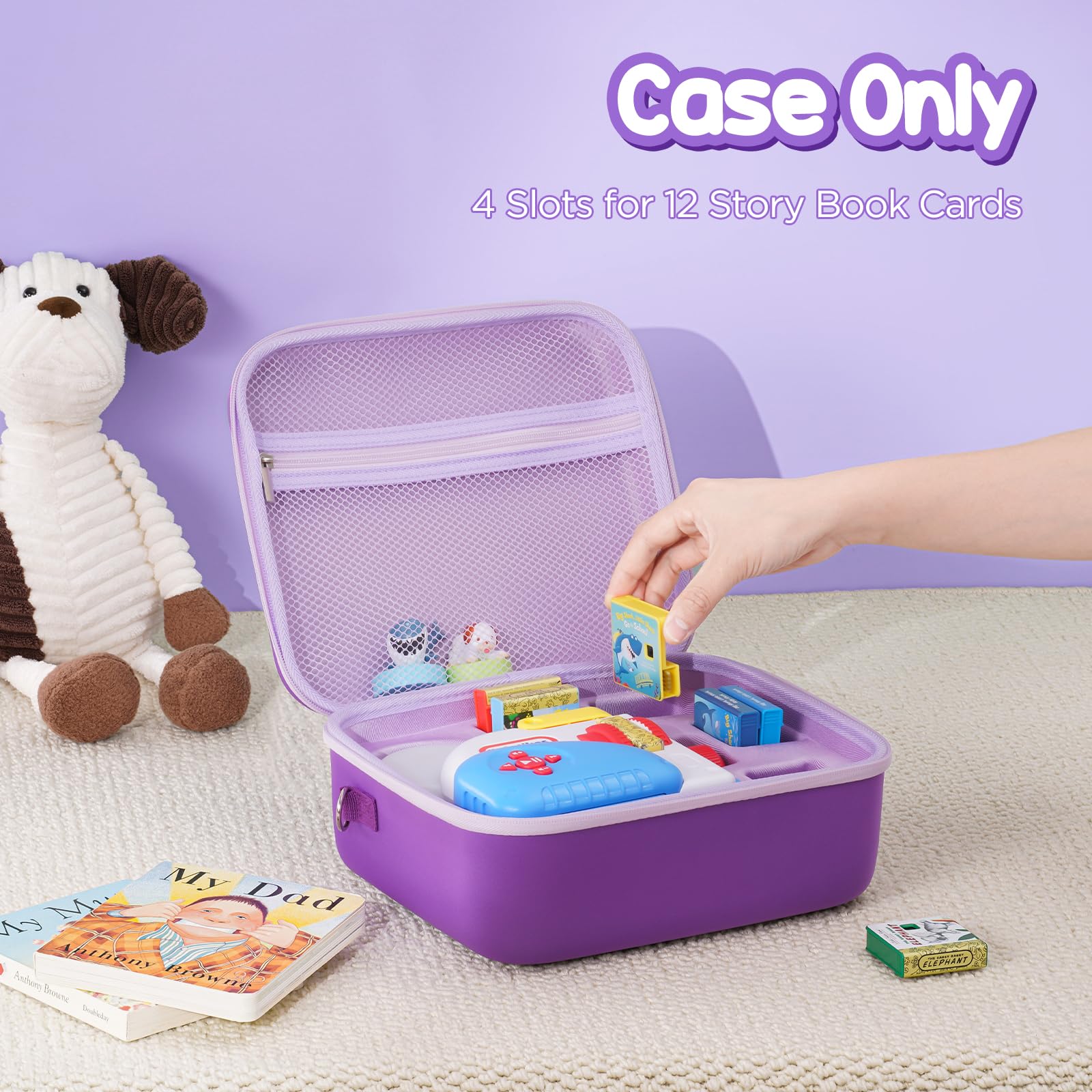 ProCase with shoulder strap ready for on the go family outings