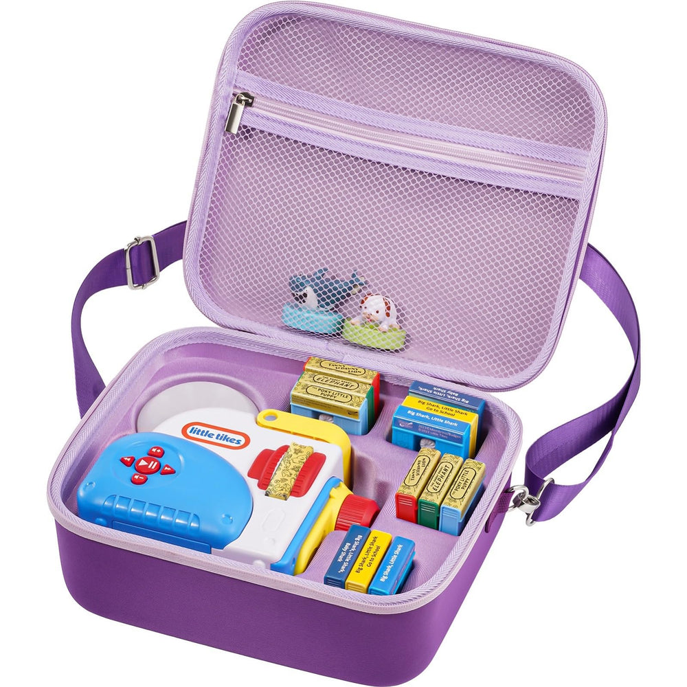 ProCase Little Tikes Dream Machine case top view showing compact storage for travel