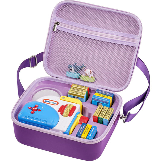 ProCase Little Tikes Dream Machine case top view showing compact storage for travel