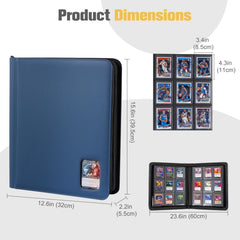 ProCase Top Loader Binder 3x4 toploader compatibility showcased in action.