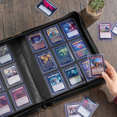 Close up of ProCase clear window for quick card ID