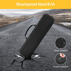 ProCase two-way zipper enables easy card access during play.