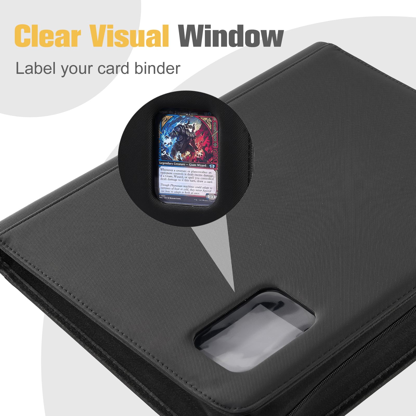 ProCase waterproof PU leather exterior protects cards from dust and moisture
