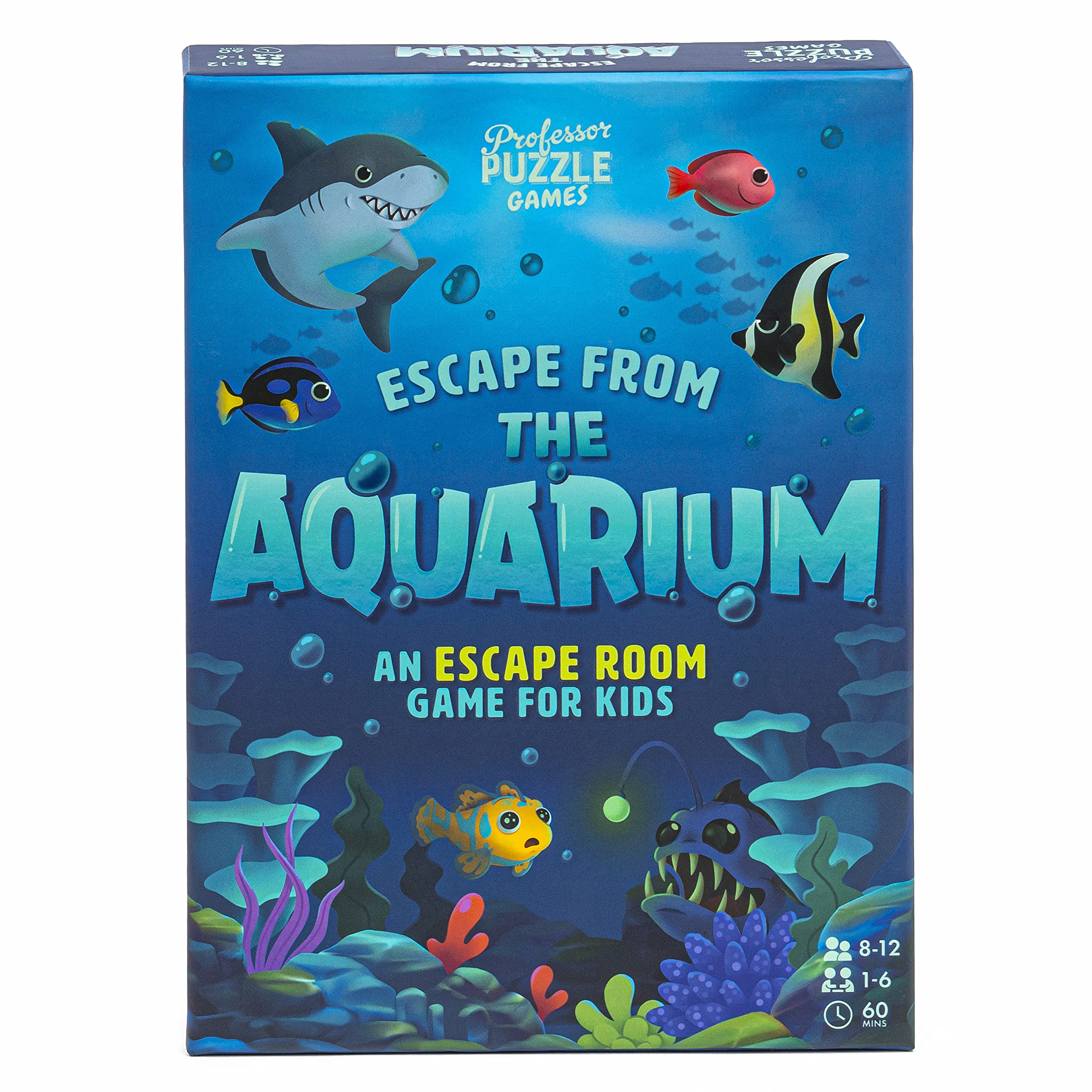 Professor Puzzle Escape from The Aquarium classroom activity—hands-on learning through play