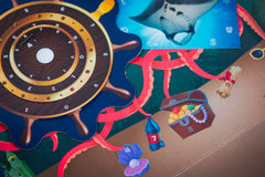 Professor Puzzle Escape from The Aquarium co-op play—team members solve together