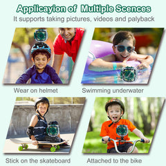 PROGRACE kids camera 1080p video for crisp outdoor memories