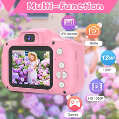 PROGRACE Kids Camera records 1080P video for vivid moments.