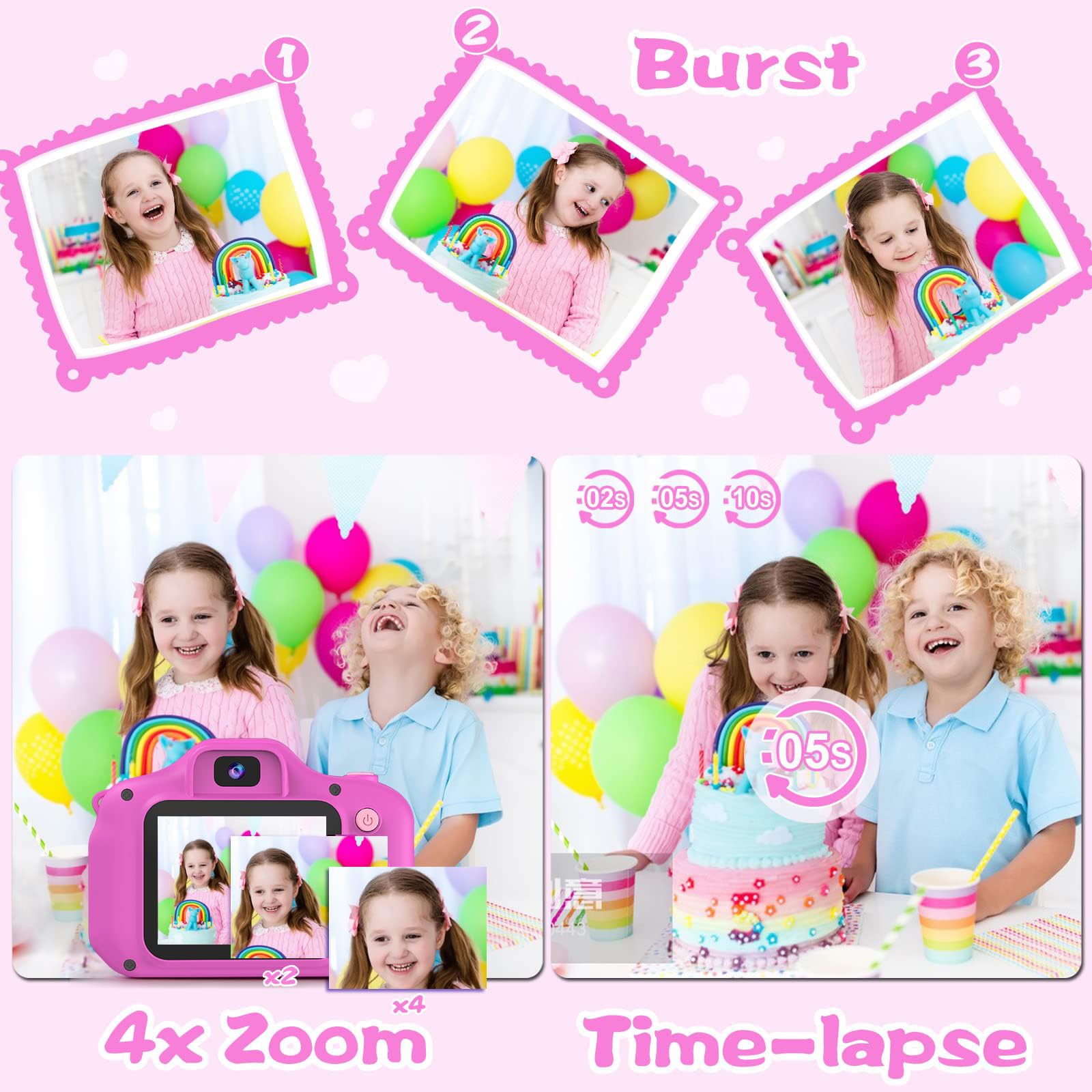 PROGRACE Kids Camera makes a thoughtful gift for young creators.