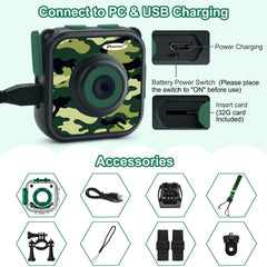 PROGRACE kid-friendly design with comfy straps for independent use