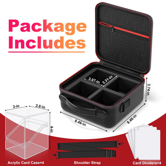 Proijeut portable carry case with shoulder strap enables easy transport.
