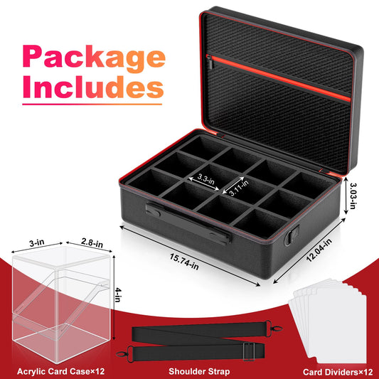 Proijeut portable carrying case keeps all boxes together for transport.