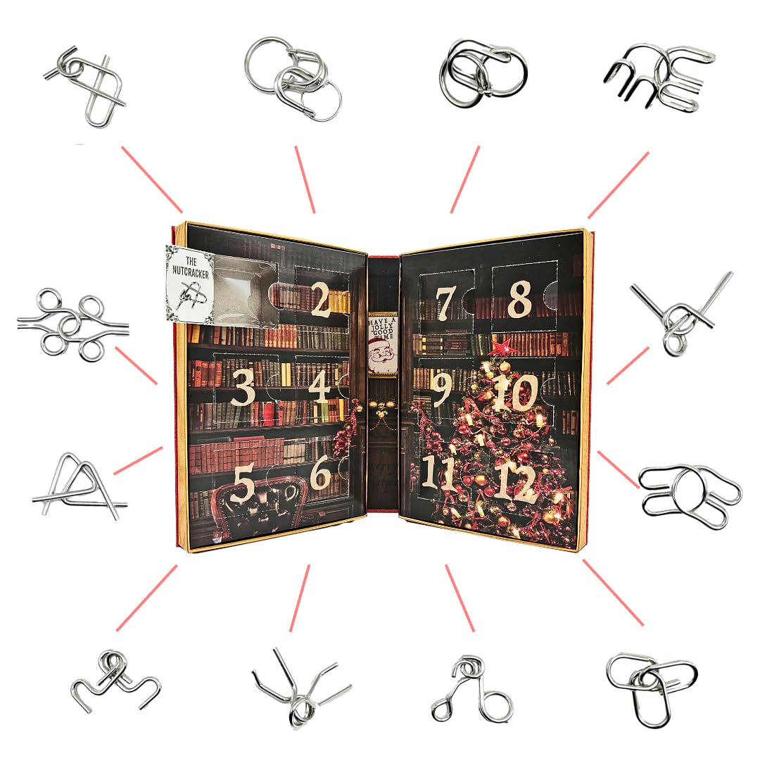 Project Genius Advent calendar opened, puzzles ideal for nightly screen-free play