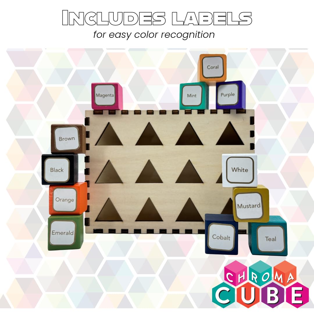Project Genius Chroma Cube display-ready design complements chic home decor.