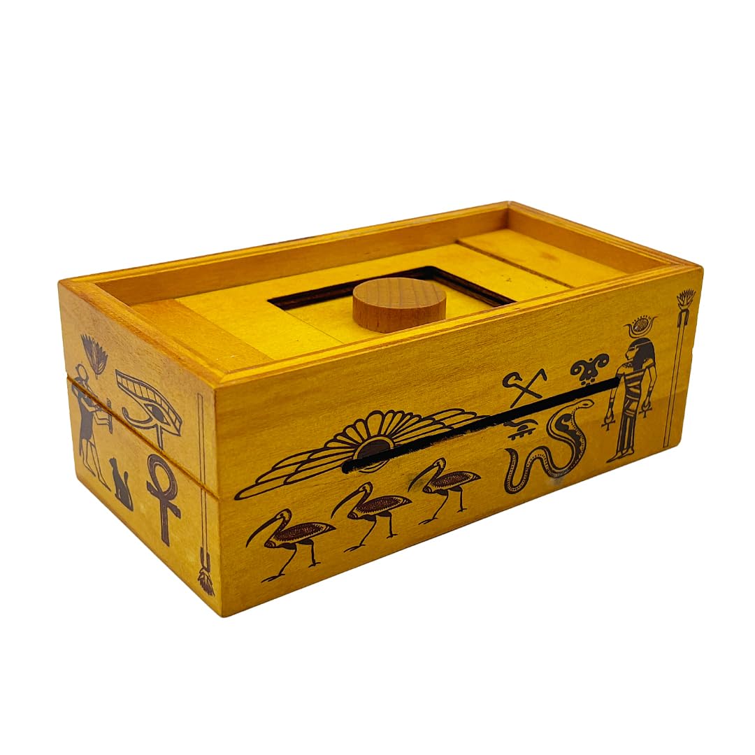 Project Genius Pharoahs Tomb box cover showcases historic-inspired design for gift-ready intrigue.