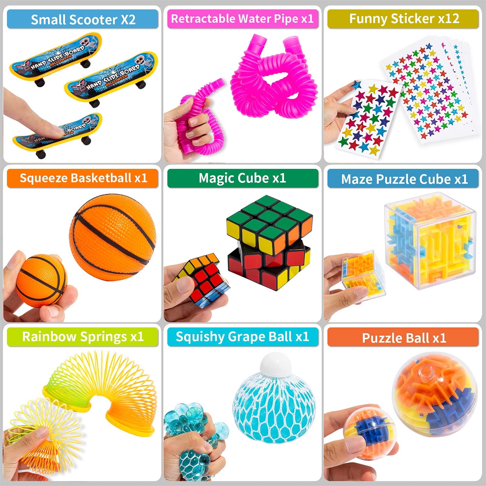 PROJOYOU Flippy Chain fidget for hand dexterity and focus.